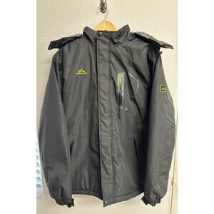 Men’s Winter Coats Water Resistant Snow Ski Jacket Fleece Lined Parka